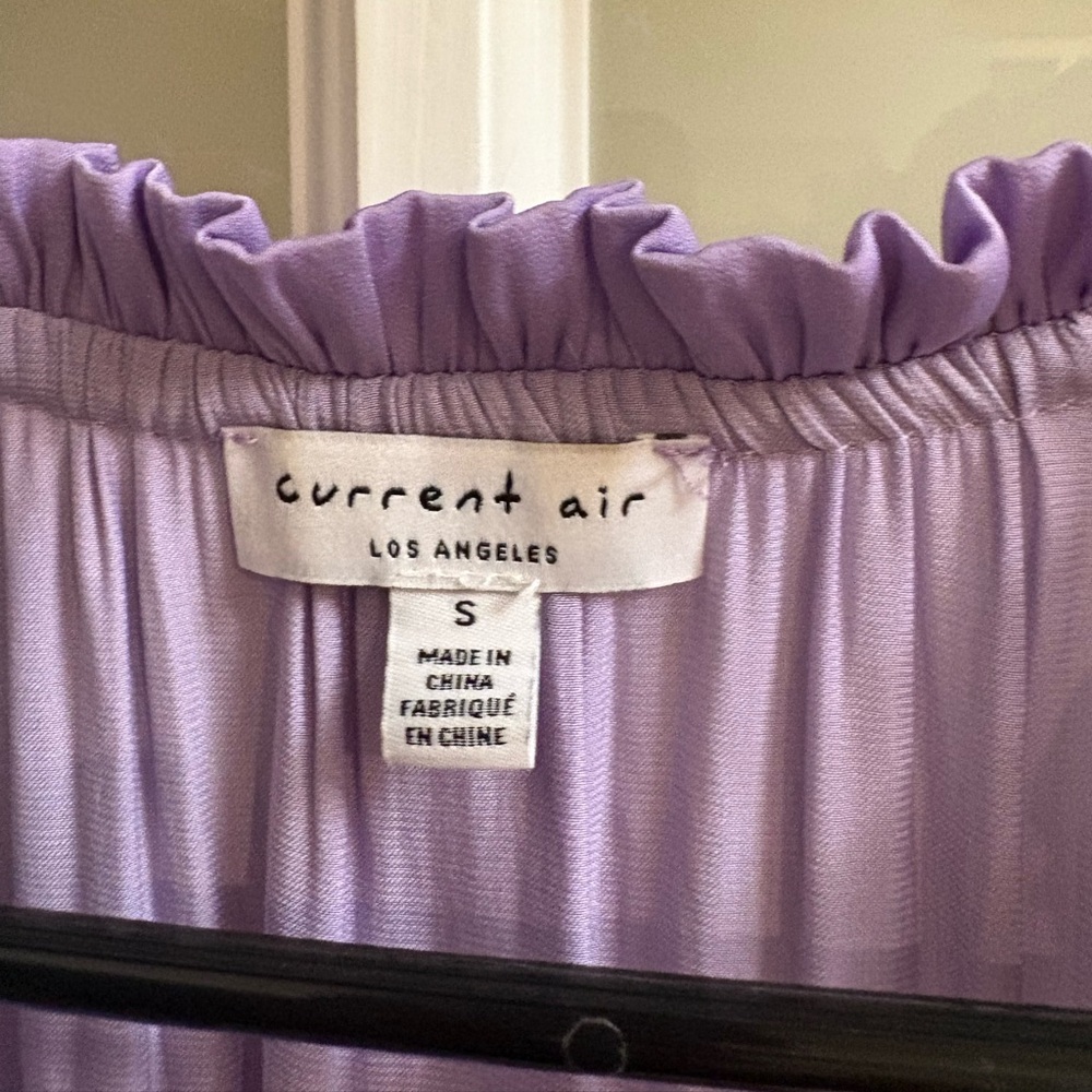 Current Air Lilac Ruffled Skirt
